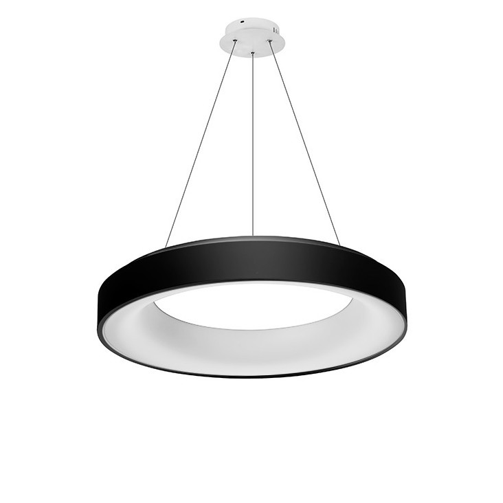 Lustra LED dimabila cu telecomanda SOVANA 55 neagra, Candelabre si Lustre moderne elegante⭐ modele clasice de lux pentru living, bucatarie si dormitor.✅ DeSiGn actual Top 2020!❤️Promotii lampi❗ ➽ www.evalight.ro. Oferte corpuri de iluminat suspendate pt camere de interior (înalte), suspensii (lungi) de tip lustre si candelabre, pendule decorative stil modern, clasic, rustic, baroc, scandinav, retro sau vintage, aplicate pe perete sau de tavan, cu cristale, abajur din material textil, lemn, metal, sticla, bec Edison sau LED, ieftine de calitate deosebita la cel mai bun pret. a