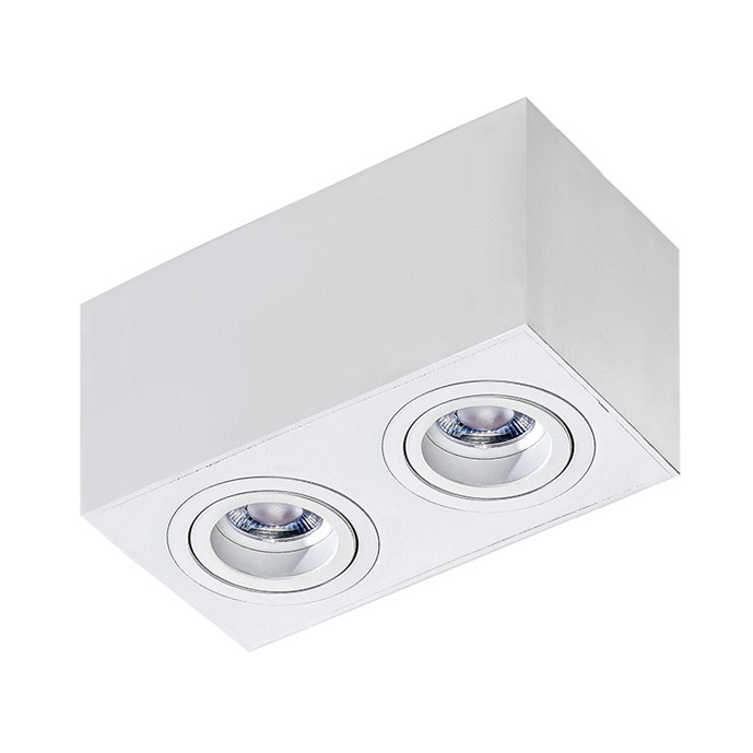 Spot aplicat tavan/plafon stil modern Brant 2 SQUARE alb, Plafoniere cu protectie pentru baie, LED⭐ modele moderne lustre tavan cu spoturi iluminat baie.❤️Promotii lampi baie❗ ➽www.evalight.ro. Alege corpuri de iluminat baie cu spot-uri aplicate sau incastrat, (tavan fals rigips/perete/mobila oglinda baie), rotunde si patrate, rezistente la apa (umiditate), ieftine si de lux, calitate deosebita la cel mai bun pret.

 a