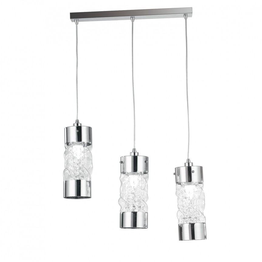 Lustra cu 3 pendule design modern JIVE, Candelabre si Lustre moderne elegante⭐ modele clasice de lux pentru living, bucatarie si dormitor.✅ DeSiGn actual Top 2020!❤️Promotii lampi❗ ➽ www.evalight.ro. Oferte corpuri de iluminat suspendate pt camere de interior (înalte), suspensii (lungi) de tip lustre si candelabre, pendule decorative stil modern, clasic, rustic, baroc, scandinav, retro sau vintage, aplicate pe perete sau de tavan, cu cristale, abajur din material textil, lemn, metal, sticla, bec Edison sau LED, ieftine de calitate deosebita la cel mai bun pret. a