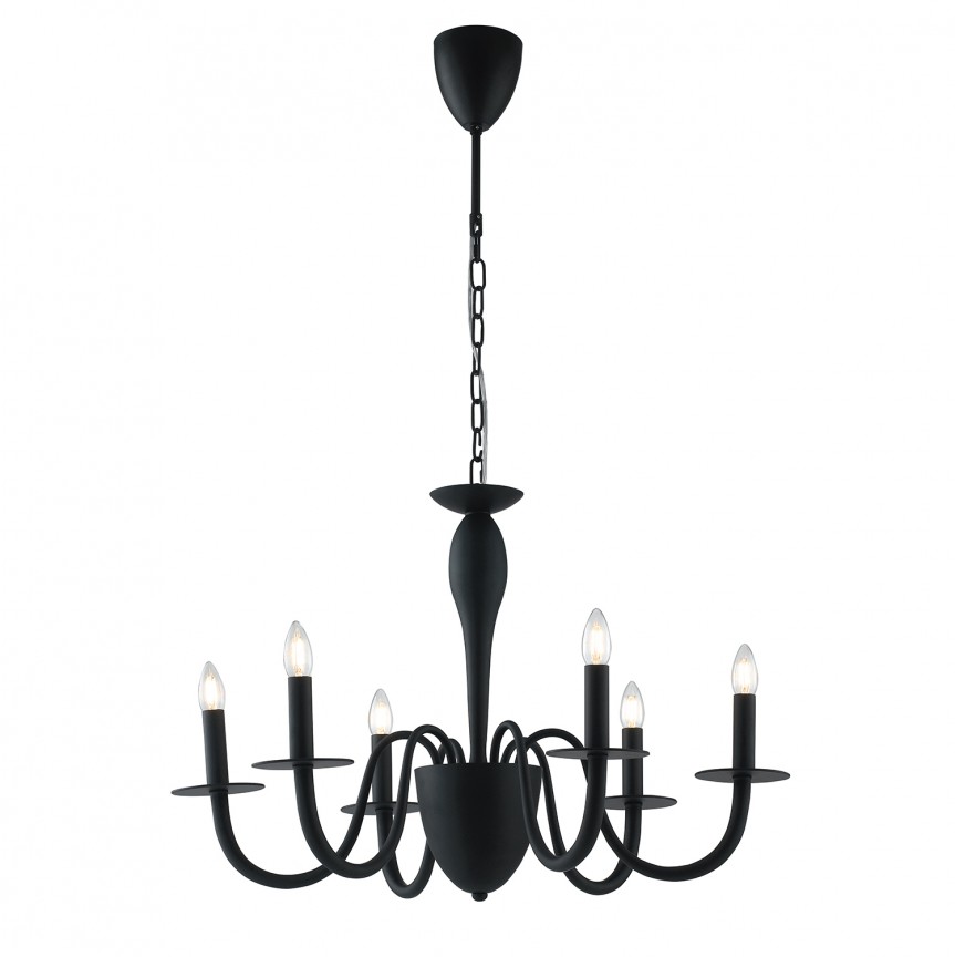 Candelabru modern design contemporan Ø78cm Armstrong negru, Candelabre si Lustre moderne elegante⭐ modele clasice de lux pentru living, bucatarie si dormitor.✅ DeSiGn actual Top 2020!❤️Promotii lampi❗ ➽ www.evalight.ro. Oferte corpuri de iluminat suspendate pt camere de interior (înalte), suspensii (lungi) de tip lustre si candelabre, pendule decorative stil modern, clasic, rustic, baroc, scandinav, retro sau vintage, aplicate pe perete sau de tavan, cu cristale, abajur din material textil, lemn, metal, sticla, bec Edison sau LED, ieftine de calitate deosebita la cel mai bun pret. a