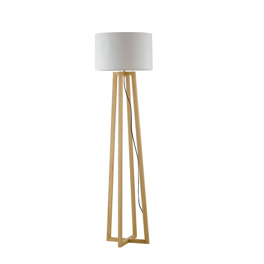 Lampadar / Lampa de podea, lemn natural Berry, Lampadare de podea pentru living, LED⭐ modele lampi cu picior inalt vintage, moderne si clasice.✅DeSiGn elegant de lux!❤️Promotii lampi❗ ➽www.evalight.ro. Alege corpuri de iluminat de podea pt interior cu reader LED, decorative stil industrial din metal cu picior inalt curbat, trepied din lemn, abajur din material textil, sticla, tesatura, ieftine de calitate deosebita la cel mai bun pret. a