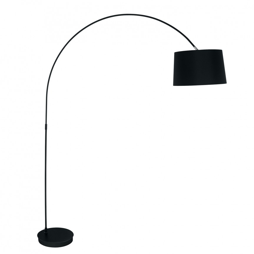 Lampadar / Lampa de podea tip arc Dream negru, Lampadare moderne de podea⭐ modele elegante pentru iluminat camera living dormitor.✅DeSiGn decorativ de lux unic!❤️Promotii lampi❗ ➽www.evalight.ro. Alege corpuri de iluminat de podea pt interior cu reader LED, ieftine de calitate deosebita la cel mai bun pret. a