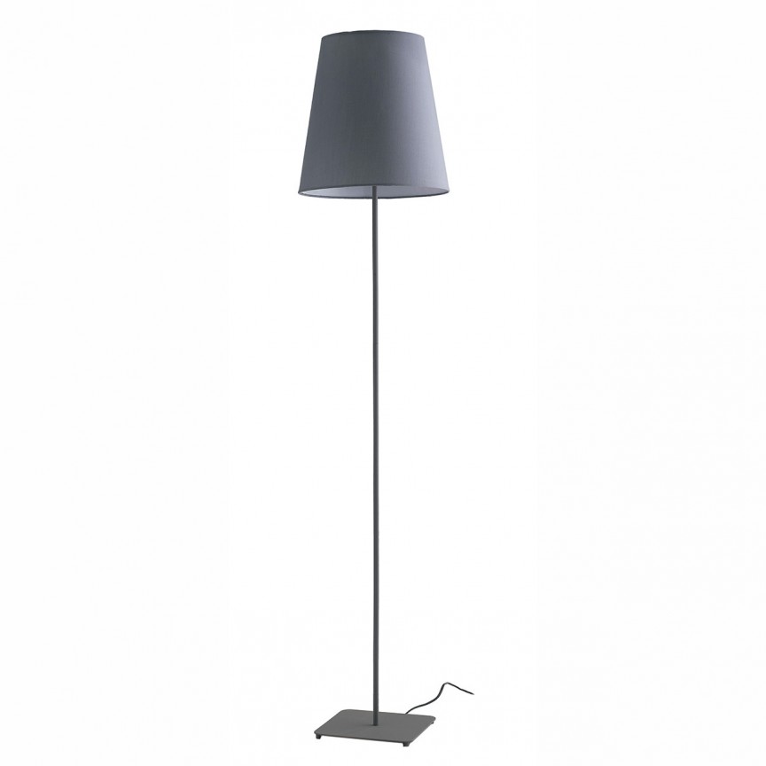 Lampadar design modern Elvis, gri, Candelabre si Lustre moderne elegante⭐ modele clasice de lux pentru living, bucatarie si dormitor.✅ DeSiGn actual Top 2020!❤️Promotii lampi❗ ➽ www.evalight.ro. Oferte corpuri de iluminat suspendate pt camere de interior (înalte), suspensii (lungi) de tip lustre si candelabre, pendule decorative stil modern, clasic, rustic, baroc, scandinav, retro sau vintage, aplicate pe perete sau de tavan, cu cristale, abajur din material textil, lemn, metal, sticla, bec Edison sau LED, ieftine de calitate deosebita la cel mai bun pret. a