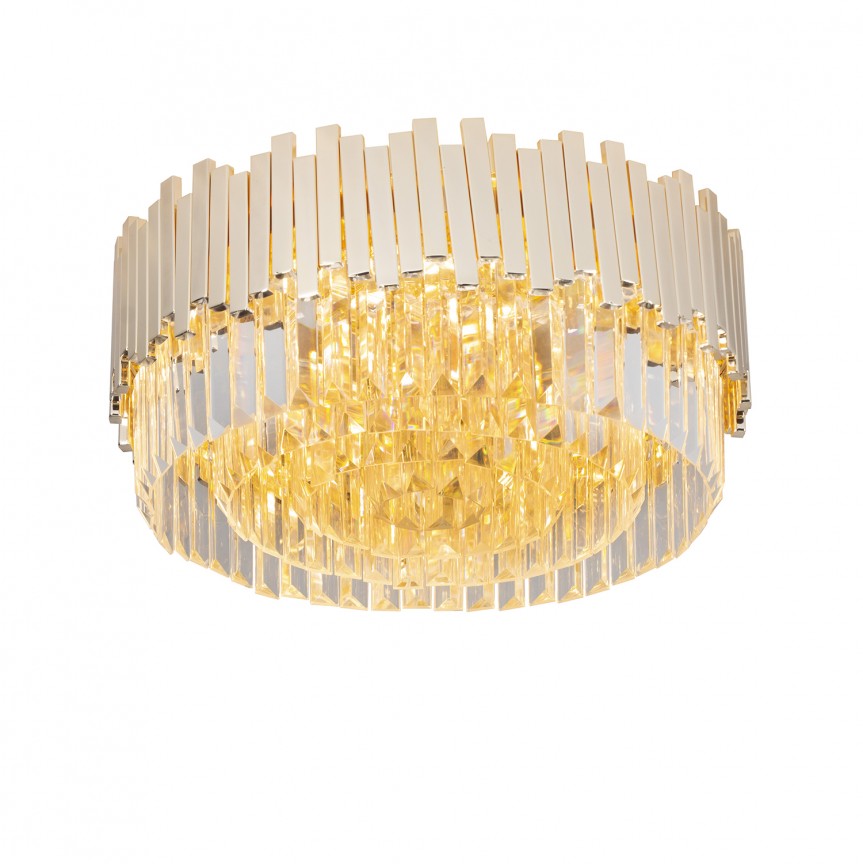 Lustra aplicata eleganta design modern Ø45cm TREND C0165 MX, Candelabre si Lustre moderne elegante⭐ modele clasice de lux pentru living, bucatarie si dormitor.✅ DeSiGn actual Top 2020!❤️Promotii lampi❗ ➽ www.evalight.ro. Oferte corpuri de iluminat suspendate pt camere de interior (înalte), suspensii (lungi) de tip lustre si candelabre, pendule decorative stil modern, clasic, rustic, baroc, scandinav, retro sau vintage, aplicate pe perete sau de tavan, cu cristale, abajur din material textil, lemn, metal, sticla, bec Edison sau LED, ieftine de calitate deosebita la cel mai bun pret. a