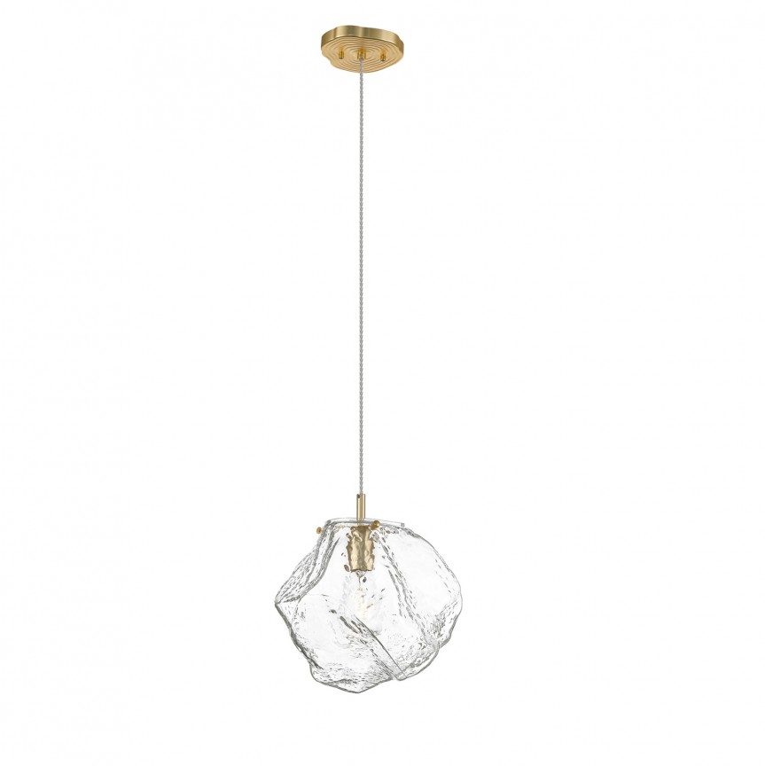 Pendul modern design decorativ original ROCK II auriu, Promotii lustre, reduceri⭐ corpuri de iluminat, mobila si decoratiuni de interior si exterior.⭕Oferte Pret redus online ➽ www.evalight.ro❗ a