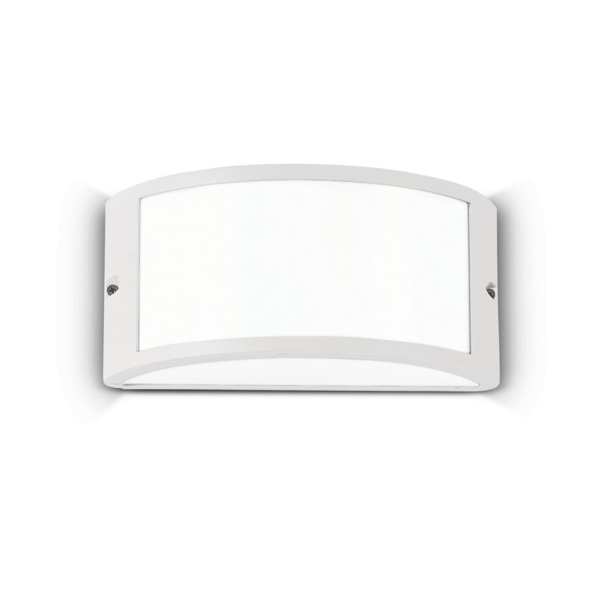 Aplica perete exterior design modern IP44 REX-1 AP1 WHITE 092393, Promotii si Reduceri⭐ Oferte ✅Corpuri de iluminat ✅Lustre ✅Mobila ✅Decoratiuni de interior si exterior.⭕Pret redus online➜Lichidari de stoc❗ Magazin ➽ www.evalight.ro. a