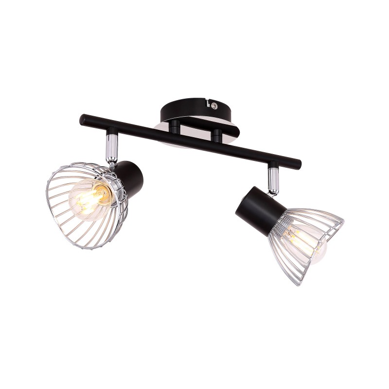 Plafoniera moderna directionabila FASSA 2L 54815-2 GL, Plafoniere moderne, LED⭐ modele elegante pentru living, dormitor, bucatarie sau hol.✅DeSiGn decorativ actual unic!❤️Promotii lampi❗ ➽www.evalight.ro. Alege corpuri de iluminat interior de tip plafoniera, lustre aplicate de tavan si perete pt camere casa, ieftine si de lux, calitate deosebita la cel mai bun pret. a