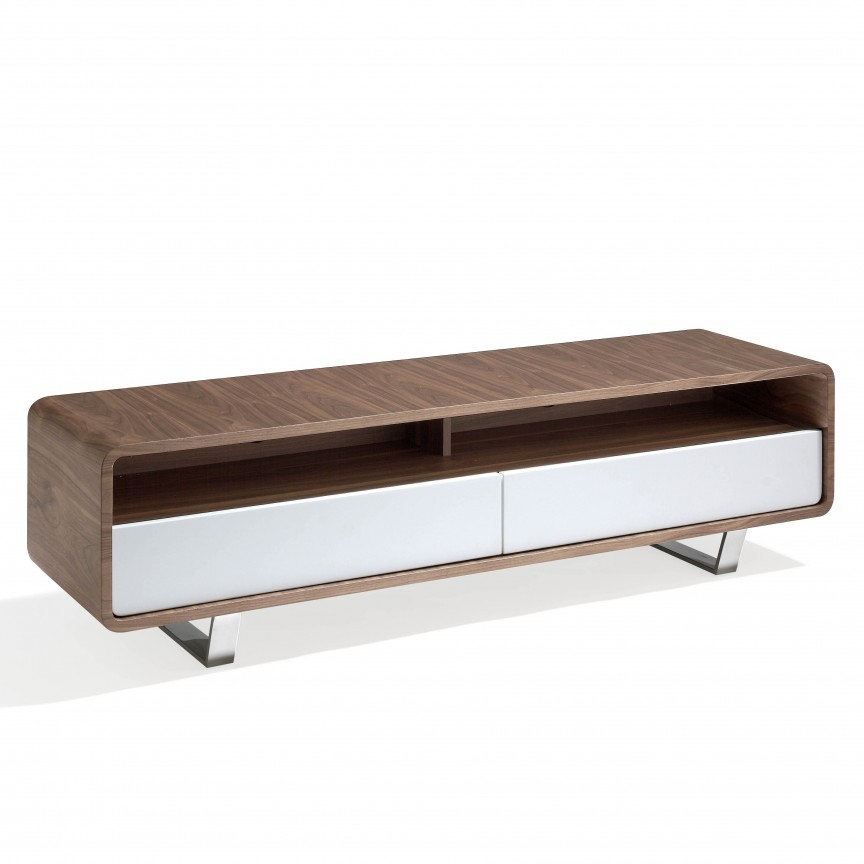 Comoda TV eleganta design deosebit Renita AC-136-F, Dulapuri / Comode moderne⭐ modele elegante de lux mobila cu sertare, usi si rafturi pentru living, dormitor si hol.❤️Promotii dulapuri si comode TV❗ Alege comode lungi masute tip comode TV din lemn, metal, sticla, albe lucioase, cu picioare inalte metalice, oglinda: clasice in stil baroc, scandinave, minimalist, vintage retro, industrial, calitate deosebita la cel mai bun pret. a