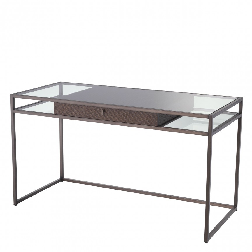 Birou design LUX Napa Valley bronz 113398 HZ, Console / Birouri moderne⭐ modele de lux pentru perete hol, mobila living.❤️Promotii mese consola si birou tip consola❗ ➽ www.evalight.ro. Alege mese tip console din lemn, metal, sticla, cu picioare inalte, cu sertare si rafturi, oglinda: clasice in stil baroc, scandinave, minimalist, vintage retro, industrial, pt intrare casa, ieftine si de calitate deosebita la cel mai bun pret. a