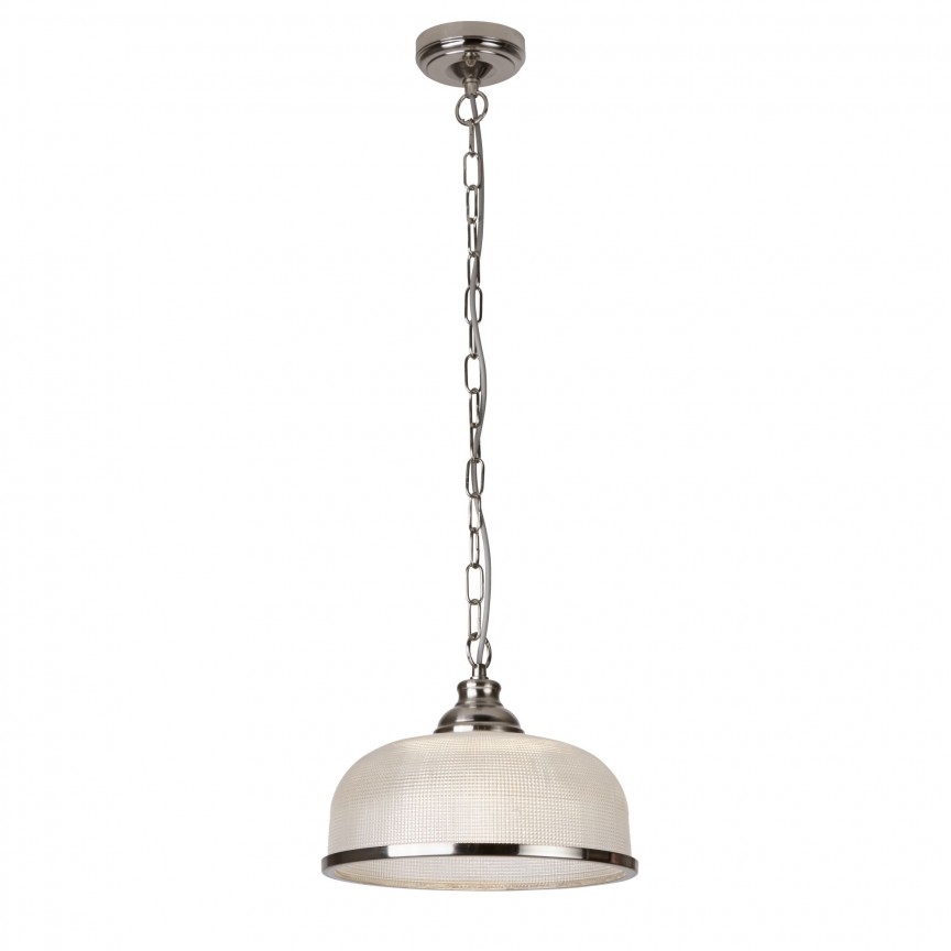 Pendul design clasic Bistro II argintiu satin 1682SS SRT, Candelabre clasice / Lustre si Pendule⭐ modele elegante de lux pentru iluminat living, dormitor, bucatarie.✅DeSiGn decorativ unic!❤️Promotii❗ Lustre clasice ➽ www.evalight.ro. Alege oferte la colectii NOI de corpuri de iluminat pt interior în stil clasic, industrial, retro sau vintage, lampi suspendate deosebite de tip suspensii, decorate cu margele cu cristal, abajur textil, de sticla, becuri normale tip lumanare cu filament sau LED, ieftine de calitate la cel mai bun pret. a