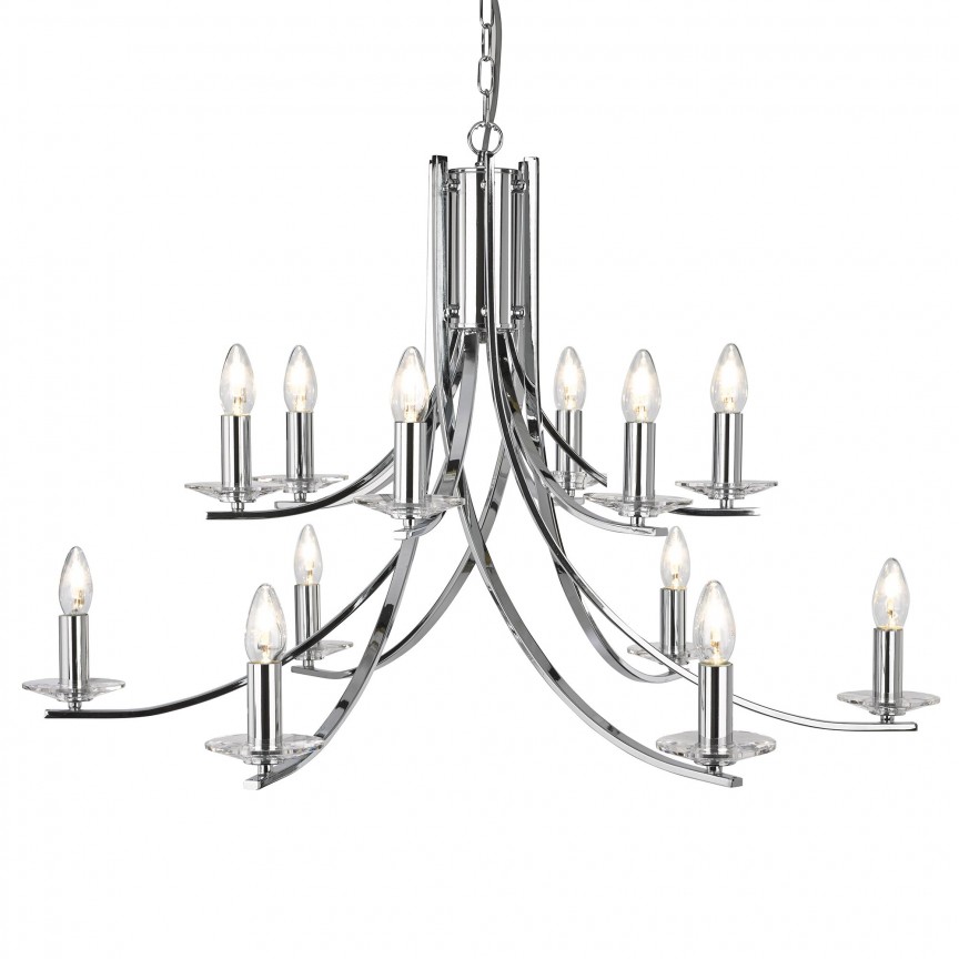 Lustra moderna casa scarii design cromat Ascona 12L 41612-12CC SRT, Lustre si corpuri de iluminat pentru casa scarii⭐ candelabre mari elegante de lux, decorate cu cristale, stil modern.✅DeSiGn decorativ unic❗ ➽www.evalight.ro. Alege corpuri de iluminat interior suspendate de tip suspensii, modele potrivite pt HoReCa (hotel, receptie restaurant, pensiune, bar), spatii comerciale sau case spatioase cu tavan înalt, calitate deosebita la cel mai bun pret. a