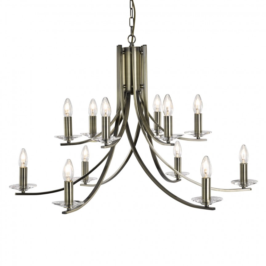 Lustra moderna casa scarii design alama Ascona 12L 41612-12AB SRT, Lustre si corpuri de iluminat pentru casa scarii⭐ candelabre mari elegante de lux, decorate cu cristale, stil modern.✅DeSiGn decorativ unic❗ ➽www.evalight.ro. Alege corpuri de iluminat interior suspendate de tip suspensii, modele potrivite pt HoReCa (hotel, receptie restaurant, pensiune, bar), spatii comerciale sau case spatioase cu tavan înalt, calitate deosebita la cel mai bun pret. a