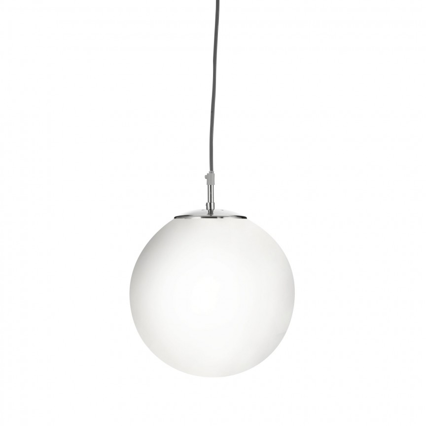 Lustra / Pendul design modern Ø25cm Atom silver / opal 6066 SRT, Candelabre si Lustre moderne elegante⭐ modele clasice de lux pentru living, bucatarie si dormitor.✅ DeSiGn actual Top 2020!❤️Promotii lampi❗ ➽ www.evalight.ro. Oferte corpuri de iluminat suspendate pt camere de interior (înalte), suspensii (lungi) de tip lustre si candelabre, pendule decorative stil modern, clasic, rustic, baroc, scandinav, retro sau vintage, aplicate pe perete sau de tavan, cu cristale, abajur din material textil, lemn, metal, sticla, bec Edison sau LED, ieftine de calitate deosebita la cel mai bun pret. a