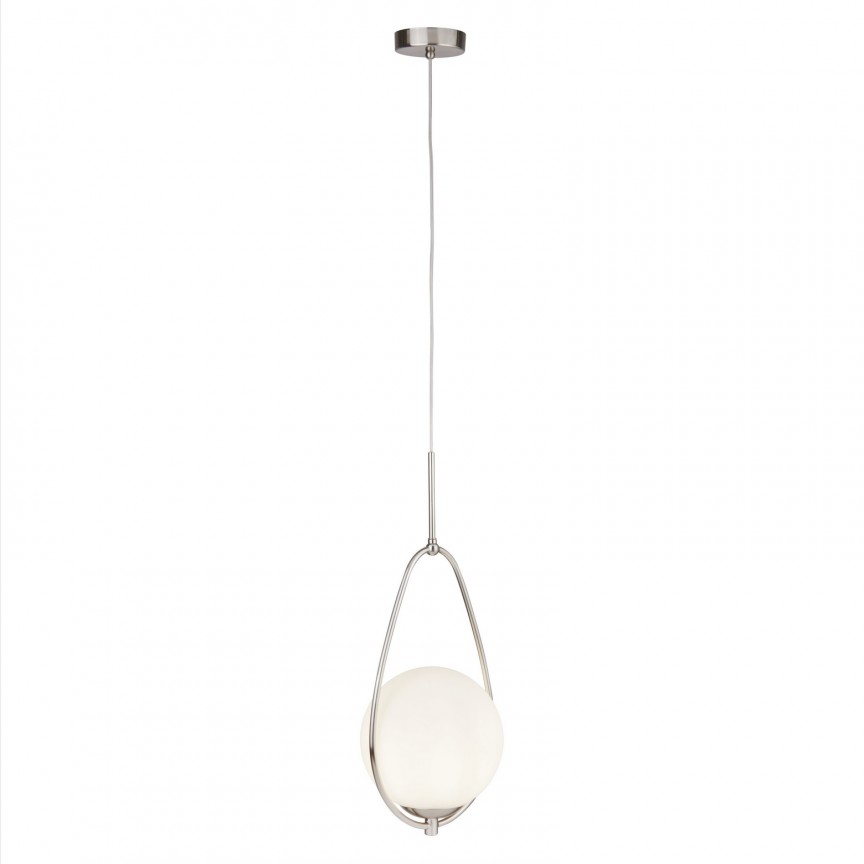 Lustra / Pendul design modern Avalon silver / opal 9171-1SS SRT, Candelabre si Lustre moderne elegante⭐ modele clasice de lux pentru living, bucatarie si dormitor.✅ DeSiGn actual Top 2020!❤️Promotii lampi❗ ➽ www.evalight.ro. Oferte corpuri de iluminat suspendate pt camere de interior (înalte), suspensii (lungi) de tip lustre si candelabre, pendule decorative stil modern, clasic, rustic, baroc, scandinav, retro sau vintage, aplicate pe perete sau de tavan, cu cristale, abajur din material textil, lemn, metal, sticla, bec Edison sau LED, ieftine de calitate deosebita la cel mai bun pret. a