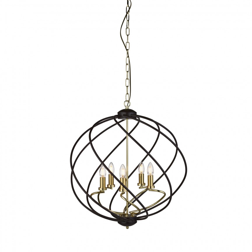 Lustra suspendata stil traditional Flow 5L 1805-5BK SRT, Lustre rustice, lemn⭐ modele de candelabre pentru iluminat interior.✅Design decorativ în stil rustic!❤️Promotii lampi❗ ➽www.evalight.ro. Alege corpuri de iluminat rustice de tip lustra din lemn sau fier forjat, lustre suspendate si pendule pt baie, bucatarie, living, dormitor, foisoare si terase casa, ieftine si de lux, calitate la cel mai bun pret. a