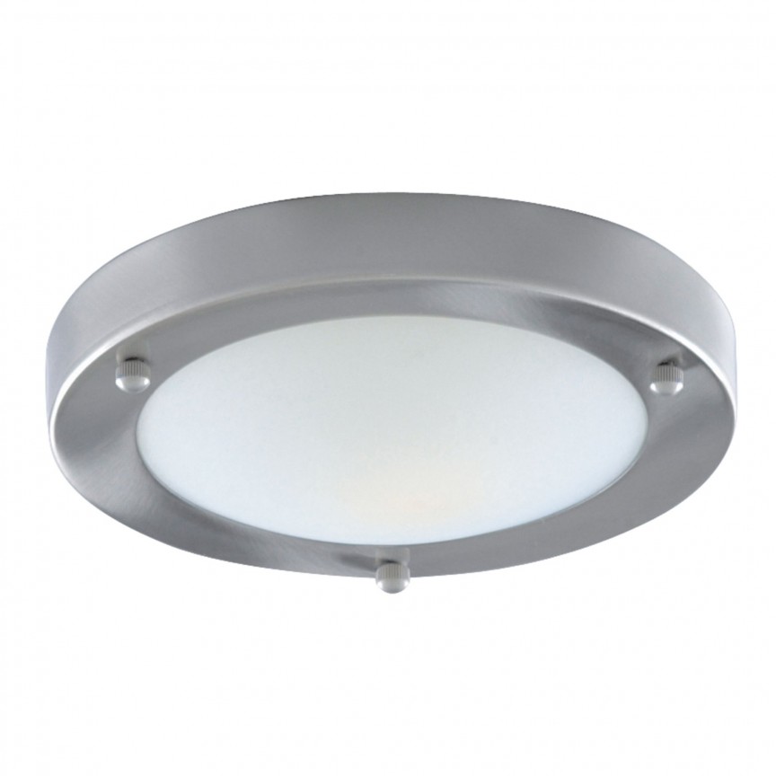 Aplica de perete / tavan pentru baie IP44 Bathroom Flush 31cm 1131-31SS SRT, Aplice pentru baie, LED⭐ modele moderne lustre tablou, iluminat oglinda baie.❤️Promotii lampi baie❗ ➽www.evalight.ro. Alege corpuri de iluminat baie cu spot-uri aplicate (perete/tavan/mobilier baie), rezistente la apa (umiditate), ieftine si de lux, calitate deosebita la cel mai bun pret.
 a