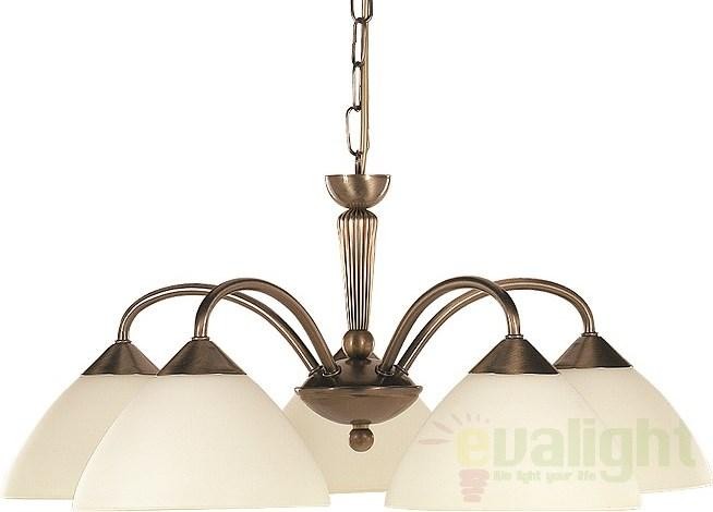 Candelabru 5 brate diametru 53cm Regina 8175 RX, Lustre rustice, lemn⭐ modele de candelabre pentru iluminat interior.✅Design decorativ în stil rustic!❤️Promotii lampi❗ ➽www.evalight.ro. Alege corpuri de iluminat rustice de tip lustra din lemn sau fier forjat, lustre suspendate si pendule pt baie, bucatarie, living, dormitor, foisoare si terase casa, ieftine si de lux, calitate la cel mai bun pret. a