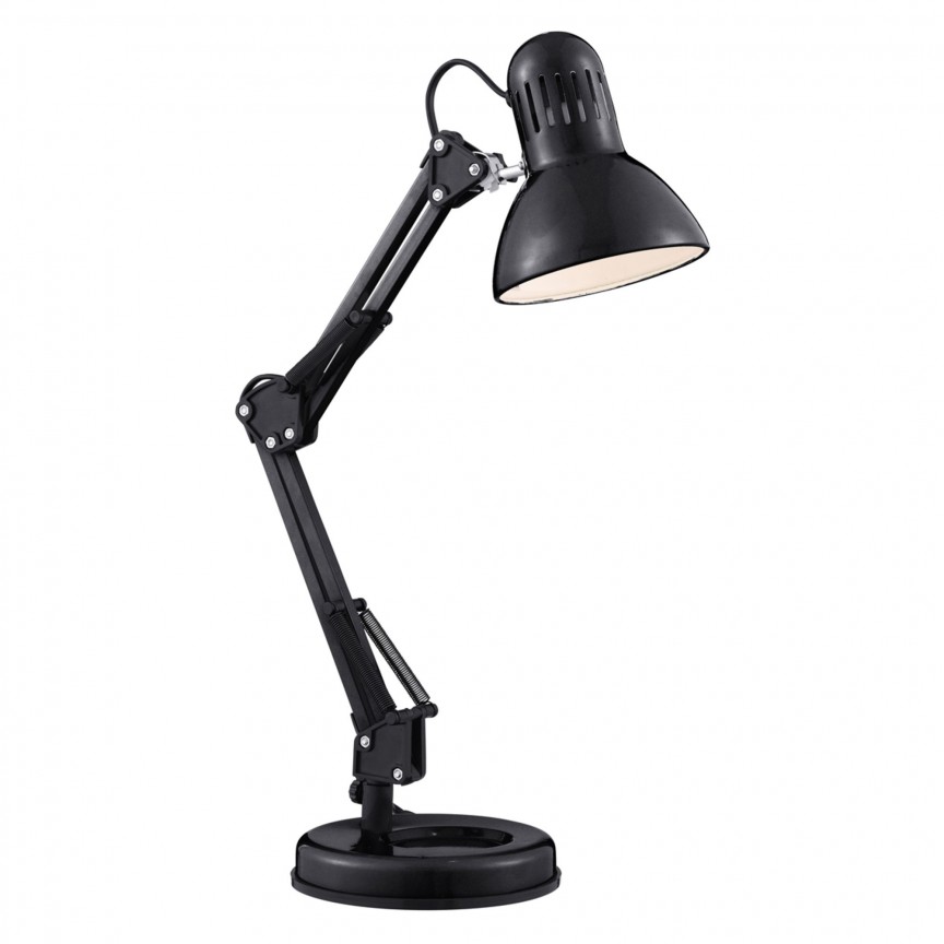 Veioza / Lampa de birou reglabila Desk Partners EU2429BK SRT, Veioze / Lampi de Birou, LED⭐ modele vintage moderne sau clasice pentru iluminat birou copii si office.✅DeSiGn original de lux!❤️Promotii lampi birou❗ ➽www.evalight.ro. Alege corpuri de iluminat birou living pt citit cu reader LED, cu brat flexibil (articulat), cu clips (clema), calitate deosebita la cel mai bun pret. a