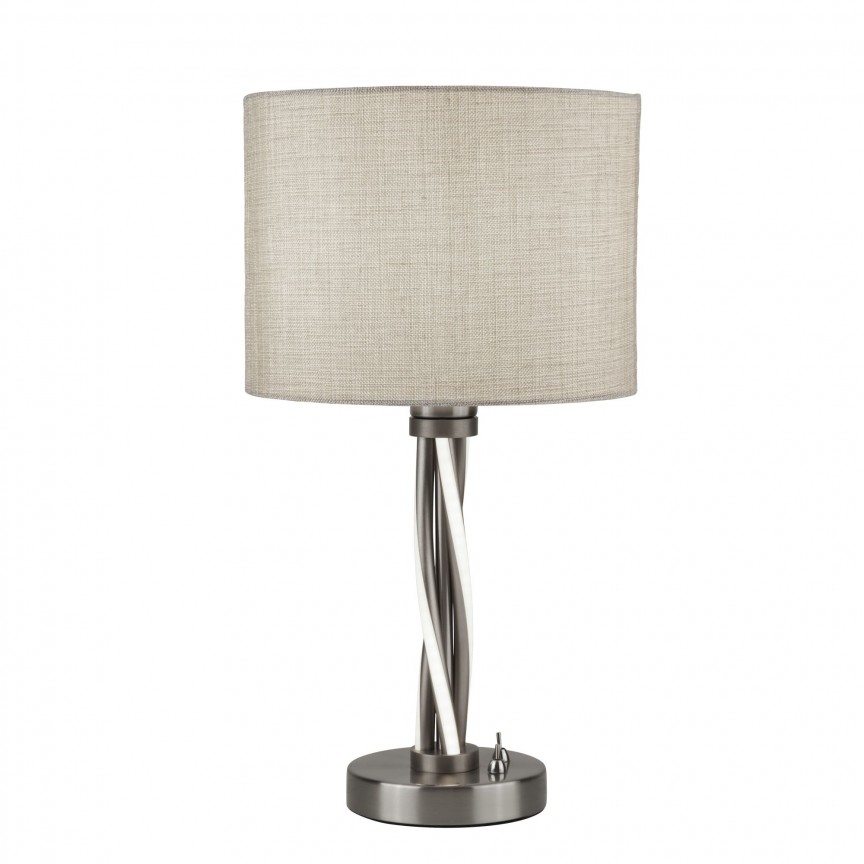 Veioza / Lampa de masa clasica design elegant Vegas EU7564SS SRT, Candelabre si Lustre moderne elegante⭐ modele clasice de lux pentru living, bucatarie si dormitor.✅ DeSiGn actual Top 2020!❤️Promotii lampi❗ ➽ www.evalight.ro. Oferte corpuri de iluminat suspendate pt camere de interior (înalte), suspensii (lungi) de tip lustre si candelabre, pendule decorative stil modern, clasic, rustic, baroc, scandinav, retro sau vintage, aplicate pe perete sau de tavan, cu cristale, abajur din material textil, lemn, metal, sticla, bec Edison sau LED, ieftine de calitate deosebita la cel mai bun pret. a