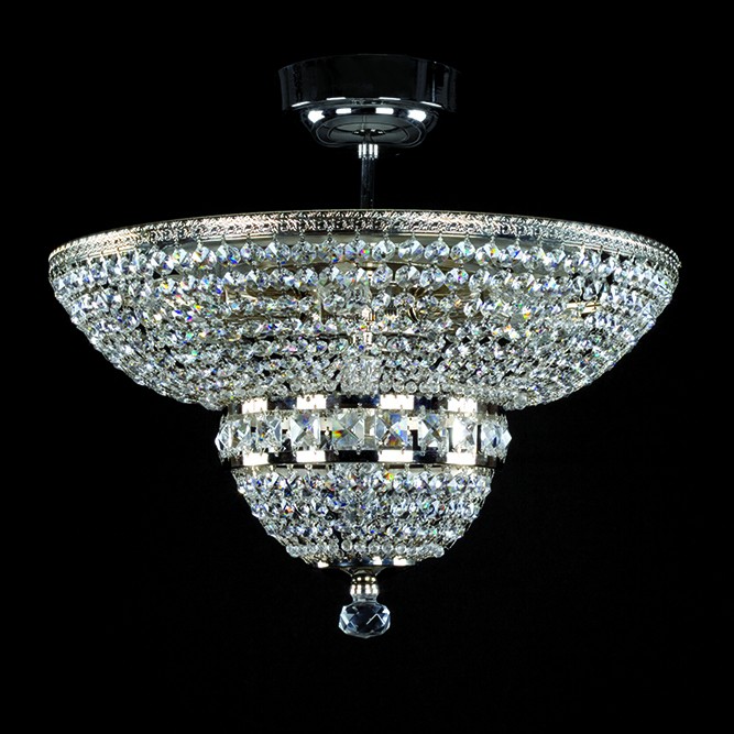 Lustra Cristal Bohemia Exclusive diametru 45cm Marie CE, Lustre cristal si Corpuri de iluminat suspendate⭐ modele de lux elegante din cristal Stil Exclusive.✅Design Premium Top❗ ➽ www.evalight.ro.  a