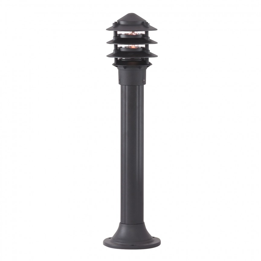 Stalp modern de exterior IP44 Outdoor H-73cm 1076-730 SRT, Stalpi iluminat exterior, solar LED⭐ modele decorative mici si medii pentru iluminare gradina, alei casa.✅Design ornamental!❤️Promotii lampi❗  ➽ www.evalight.ro. Alege oferte la corpuri de iluminat exterior modern cu panou solar si senzor, stil clasic, rustic, traditional, vintage, din metal antichizat, fier forjat, ieftini si de lux, calitate deosebita la cel mai bun pret. a