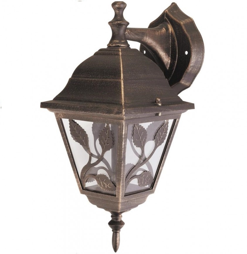 Aplica de perete exterior IP44, down light, auriu antic Haga 8244 RX, Aplice de exterior clasice, rustice, traditionale⭐ lampi de perete pentru iluminat exterior terasa casa.✅Design decorativ unic!❤️Promotii online❗ ➽www.evalight.ro. Alege oferte la corpuri de iluminat exterior rezistente la apa tip felinar din metal antichizat, abajur din sticla cu decor ornamental, bec LED si lumina ambientala, ieftine si de lux, calitate deosebita la cel mai bun pret. a