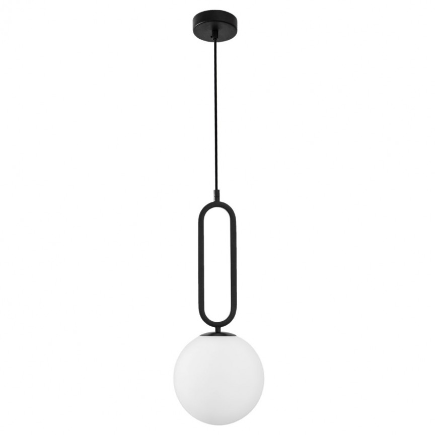 Lustra, Pendul modern Grus Matt Black 20cm, Cele mai vandute Corpuri de iluminat, lustre, aplice, veioze, lampadare, plafoniere. Mobilier si decoratiuni, oglinzi, scaune, fotolii. Oferte speciale iluminat interior si exterior. Livram in toata tara.  a