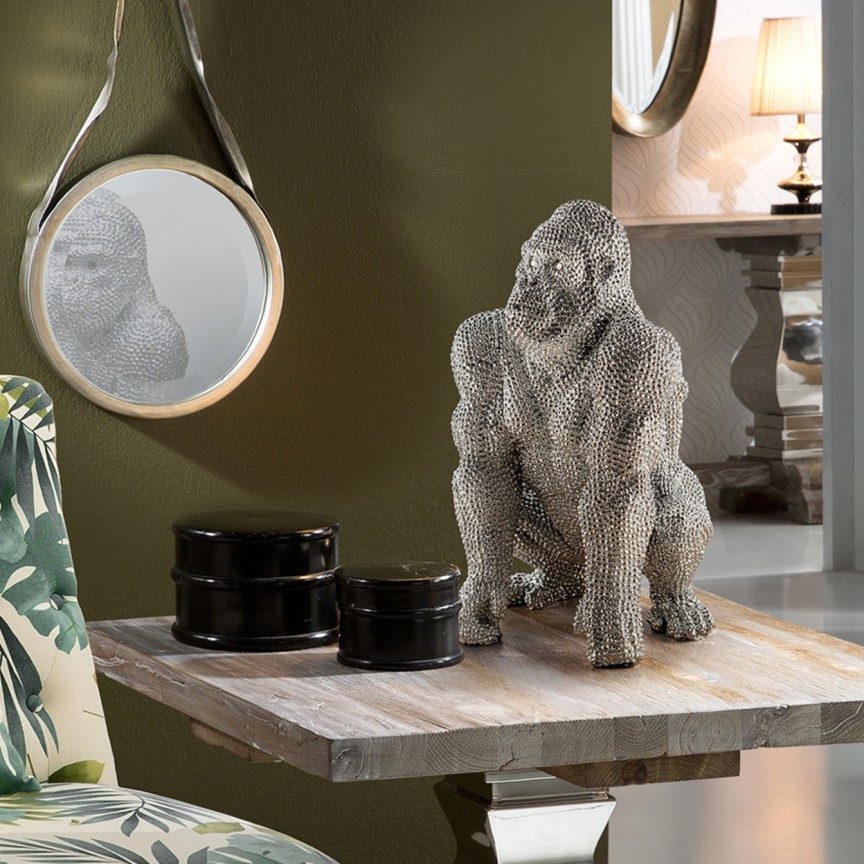 Figurina design decorativ Gorila small SV-957014, Promotii lustre, reduceri⭐ corpuri de iluminat, mobila si decoratiuni de interior si exterior.⭕Oferte Pret redus online ➽ www.evalight.ro❗ a