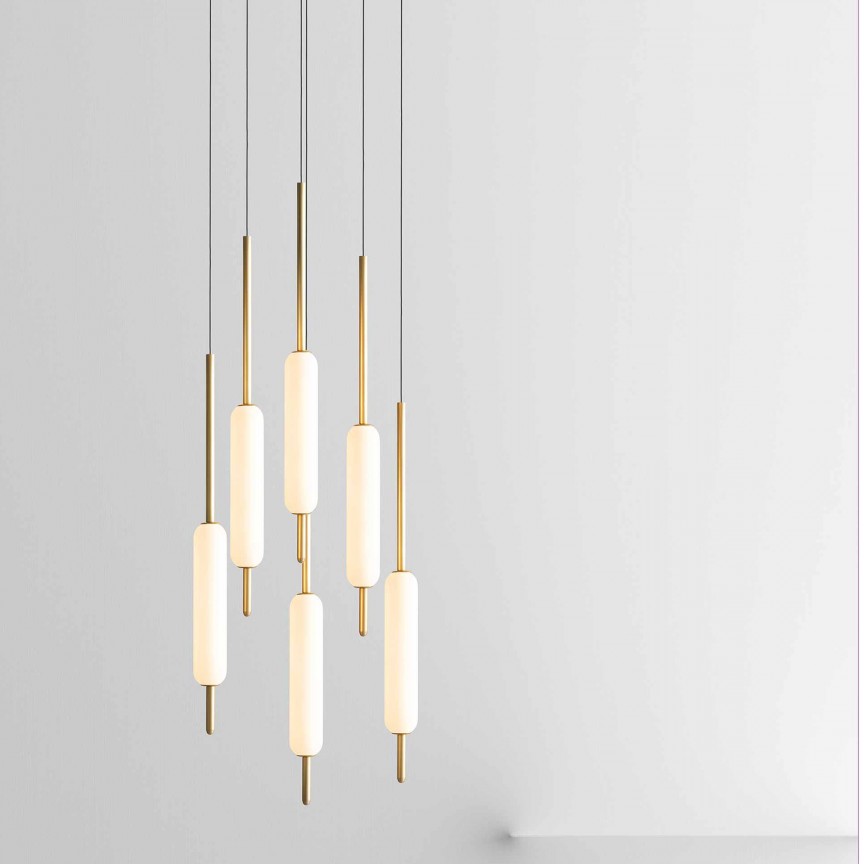 Lustra cu 6 pendule LED design LUX, fabricat manual TYPHA, Candelabre si Lustre moderne elegante⭐ modele clasice de lux pentru living, bucatarie si dormitor.✅ DeSiGn actual Top 2020!❤️Promotii lampi❗ ➽ www.evalight.ro. Oferte corpuri de iluminat suspendate pt camere de interior (înalte), suspensii (lungi) de tip lustre si candelabre, pendule decorative stil modern, clasic, rustic, baroc, scandinav, retro sau vintage, aplicate pe perete sau de tavan, cu cristale, abajur din material textil, lemn, metal, sticla, bec Edison sau LED, ieftine de calitate deosebita la cel mai bun pret. a