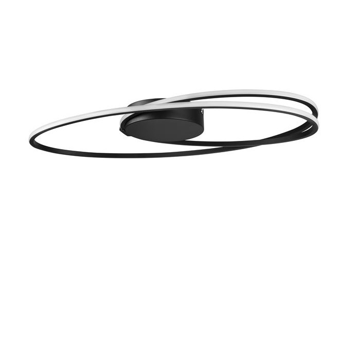 Lustra LED aplicata design modern circular VIARREGIO negru NVL-9500710 , Promotii si Reduceri⭐ Oferte ✅Corpuri de iluminat ✅Lustre ✅Mobila ✅Decoratiuni de interior si exterior.⭕Pret redus online➜Lichidari de stoc❗ Magazin ➽ www.evalight.ro. a