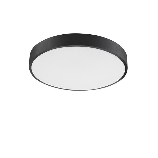 Plafoniera LED moderna design slim Ø40cm HADON neagra NVL-9001531 , Plafoniere moderne, LED⭐ modele elegante pentru living, dormitor, bucatarie sau hol.✅DeSiGn decorativ actual unic!❤️Promotii lampi❗ ➽www.evalight.ro. Alege corpuri de iluminat interior de tip plafoniera, lustre aplicate de tavan si perete pt camere casa, ieftine si de lux, calitate deosebita la cel mai bun pret. a