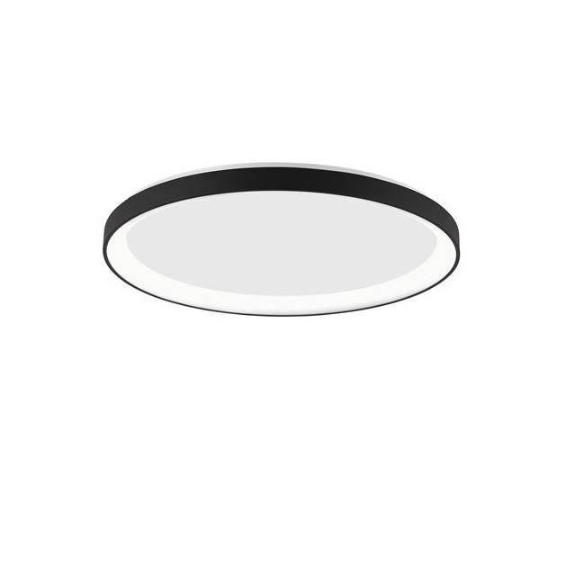 Plafoniera LED moderna design slim Ø48cm PERTINO negru NVL-9853674, Promotii lustre, reduceri⭐ corpuri de iluminat, mobila si decoratiuni de interior si exterior.⭕Oferte Pret redus online ➽ www.evalight.ro❗ a