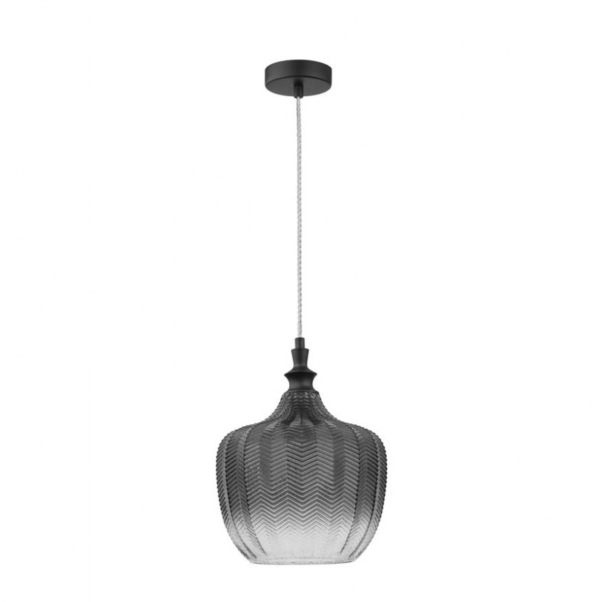 Lustra / Pendul design modern Loni fumuriu NVL-9191242, Candelabre si Lustre moderne elegante⭐ modele clasice de lux pentru living, bucatarie si dormitor.✅ DeSiGn actual Top 2020!❤️Promotii lampi❗ ➽ www.evalight.ro. Oferte corpuri de iluminat suspendate pt camere de interior (înalte), suspensii (lungi) de tip lustre si candelabre, pendule decorative stil modern, clasic, rustic, baroc, scandinav, retro sau vintage, aplicate pe perete sau de tavan, cu cristale, abajur din material textil, lemn, metal, sticla, bec Edison sau LED, ieftine de calitate deosebita la cel mai bun pret. a