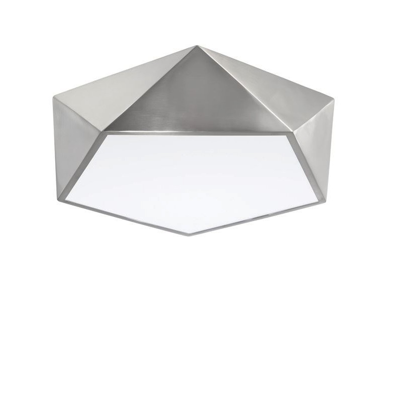 Lustra aplicata design modern Ø40cm Darius nickel NVL-8186204 , Promotii lustre, reduceri⭐ corpuri de iluminat, mobila si decoratiuni de interior si exterior.⭕Oferte Pret redus online ➽ www.evalight.ro❗ a