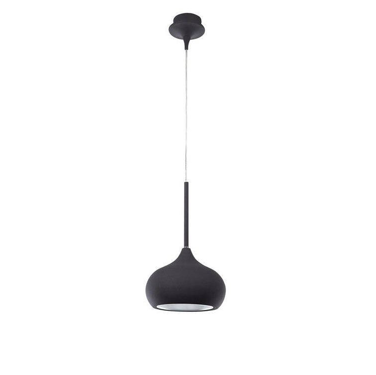 Pendul design modern Ø20cm Cioto negru NVL-5704803, Promotii lustre, reduceri⭐ corpuri de iluminat, mobila si decoratiuni de interior si exterior.⭕Oferte Pret redus online ➽ www.evalight.ro❗ a