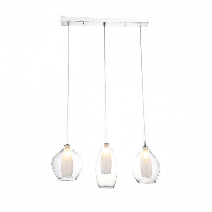 Lustra moderna AMBER MILANO 3 clar ZZ AZ3075, Candelabre si Lustre moderne elegante⭐ modele clasice de lux pentru living, bucatarie si dormitor.✅ DeSiGn actual Top 2020!❤️Promotii lampi❗ ➽ www.evalight.ro. Oferte corpuri de iluminat suspendate pt camere de interior (înalte), suspensii (lungi) de tip lustre si candelabre, pendule decorative stil modern, clasic, rustic, baroc, scandinav, retro sau vintage, aplicate pe perete sau de tavan, cu cristale, abajur din material textil, lemn, metal, sticla, bec Edison sau LED, ieftine de calitate deosebita la cel mai bun pret. a