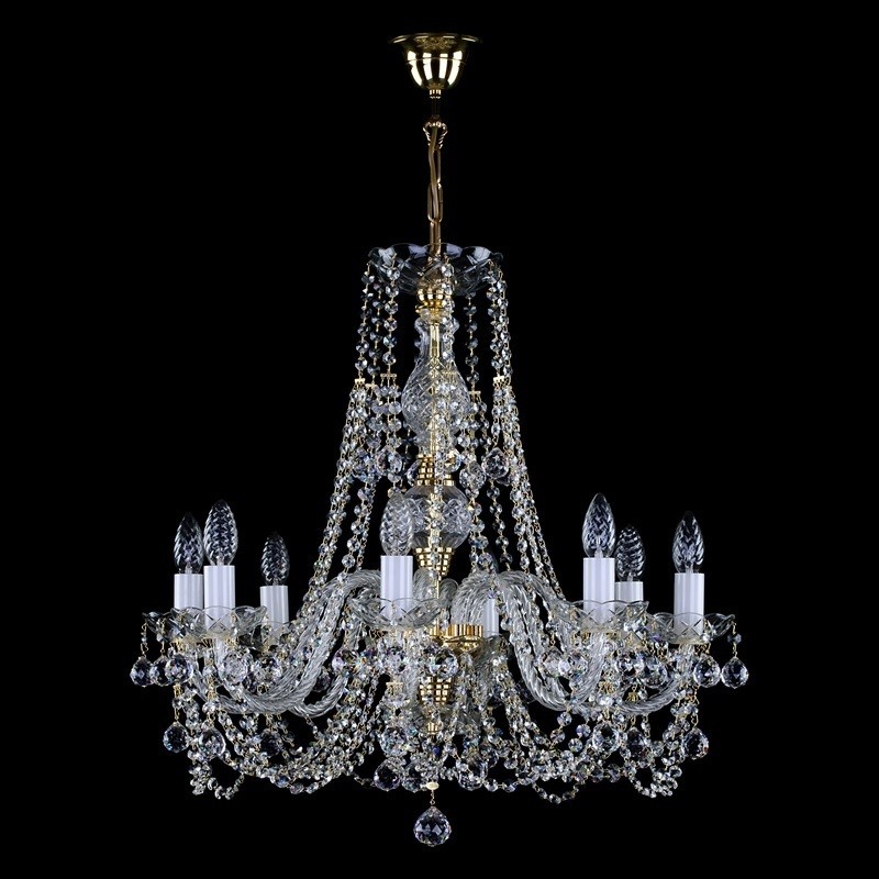 Candelabru Cristal Bohemia Exclusive 8 brate ANDULA, Candelabre clasice / Lustre si Pendule⭐ modele elegante de lux pentru iluminat living, dormitor, bucatarie.✅DeSiGn decorativ unic!❤️Promotii❗ Lustre clasice ➽ www.evalight.ro. Alege oferte la colectii NOI de corpuri de iluminat pt interior în stil clasic, industrial, retro sau vintage, lampi suspendate deosebite de tip suspensii, decorate cu margele cu cristal, abajur textil, de sticla, becuri normale tip lumanare cu filament sau LED, ieftine de calitate la cel mai bun pret. a