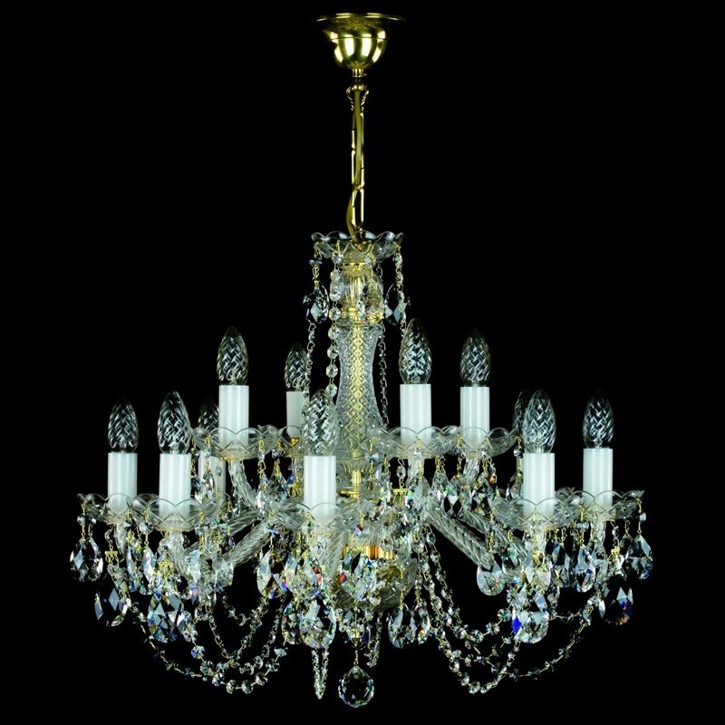 Candelabru 12 brate Cristal Bohemia Exclusive CARMEN, Candelabre clasice / Lustre si Pendule⭐ modele elegante de lux pentru iluminat living, dormitor, bucatarie.✅DeSiGn decorativ unic!❤️Promotii❗ Lustre clasice ➽ www.evalight.ro. Alege oferte la colectii NOI de corpuri de iluminat pt interior în stil clasic, industrial, retro sau vintage, lampi suspendate deosebite de tip suspensii, decorate cu margele cu cristal, abajur textil, de sticla, becuri normale tip lumanare cu filament sau LED, ieftine de calitate la cel mai bun pret. a