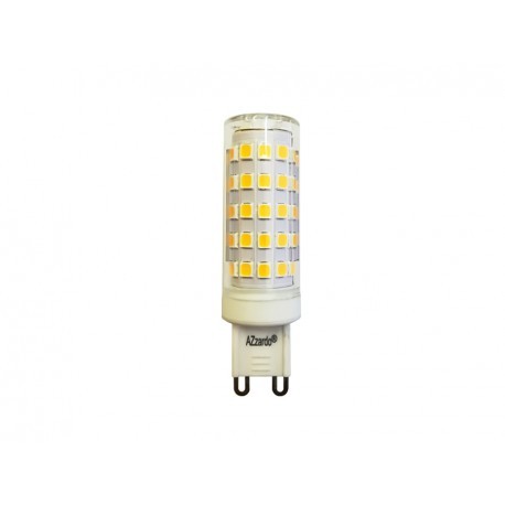 Bec LED G9 lumina calda BULB 8W / 3000K, Becuri G9 LED - Bec halogen soclu G9 - dulie bec G9⭐ modele becuri economice si halogen.✅Clasa eficienta energetica❗ ➽ www.evalight.ro. Alege temperatura de culoare potrivita a becurilor functie de tipul de iluminare: cu lumina calda, rece, naturala sau neutra. 
Becuri cu soclu (dulie) de tip G9 / G4 / halogen R7s cu LED dimabile cu lumina calda (3000K), lumina rece alba (6500K) si lumina neutra (4000K), lumina naturala, proiectoare si reflectoare cu spot-uri reglabile cu flux luminos directionabil, lumeni, bec LED ECO echivalent 35W / 50W / 100W / 120W / 150 (Watt) tensinea curentului electric este de 12V fata de 220V (Volti), durata mare de viata, becuri cu lumina puternica (luminozitate mare) ce consumă mai putina energie electrica, rezistente la caldura si la apa, cu garantie cel mai bun pret❗ a
