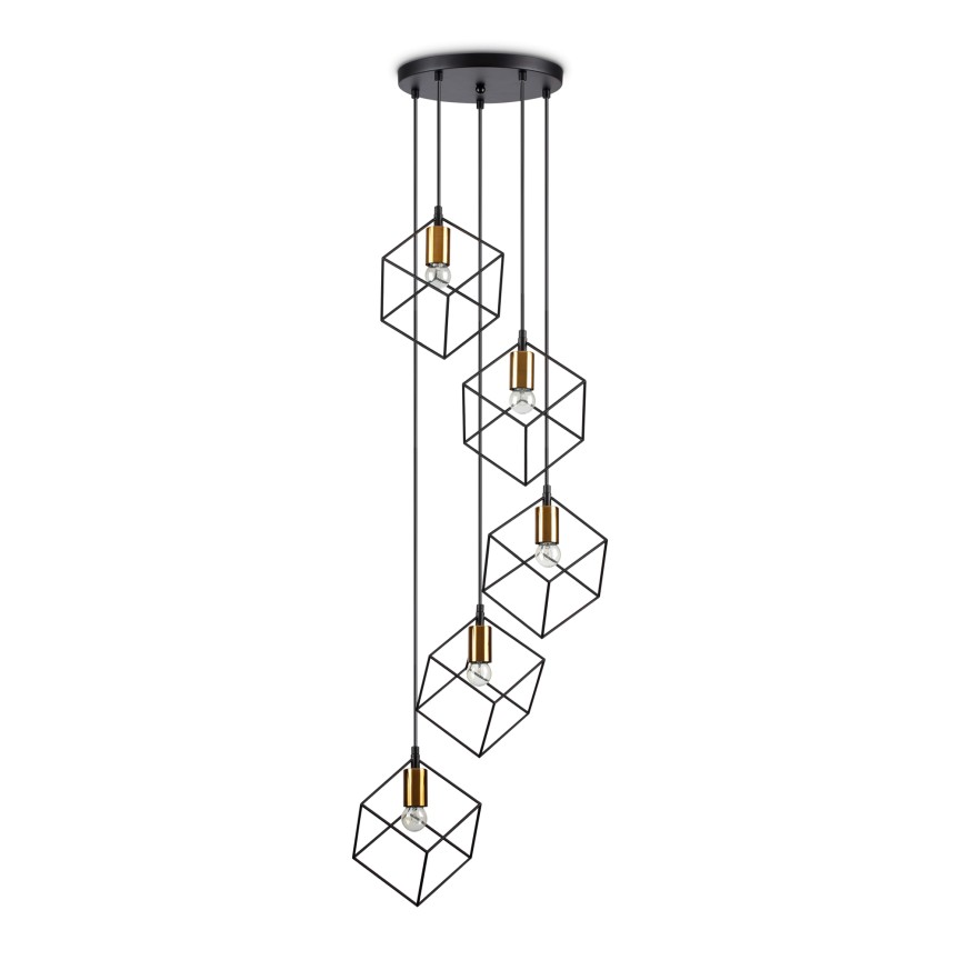 Lustra cu 5 pendule design modern ICE SP5 NERO 237664 IDL, Candelabre si Lustre moderne elegante⭐ modele clasice de lux pentru living, bucatarie si dormitor.✅ DeSiGn actual Top 2020!❤️Promotii lampi❗ ➽ www.evalight.ro. Oferte corpuri de iluminat suspendate pt camere de interior (înalte), suspensii (lungi) de tip lustre si candelabre, pendule decorative stil modern, clasic, rustic, baroc, scandinav, retro sau vintage, aplicate pe perete sau de tavan, cu cristale, abajur din material textil, lemn, metal, sticla, bec Edison sau LED, ieftine de calitate deosebita la cel mai bun pret. a