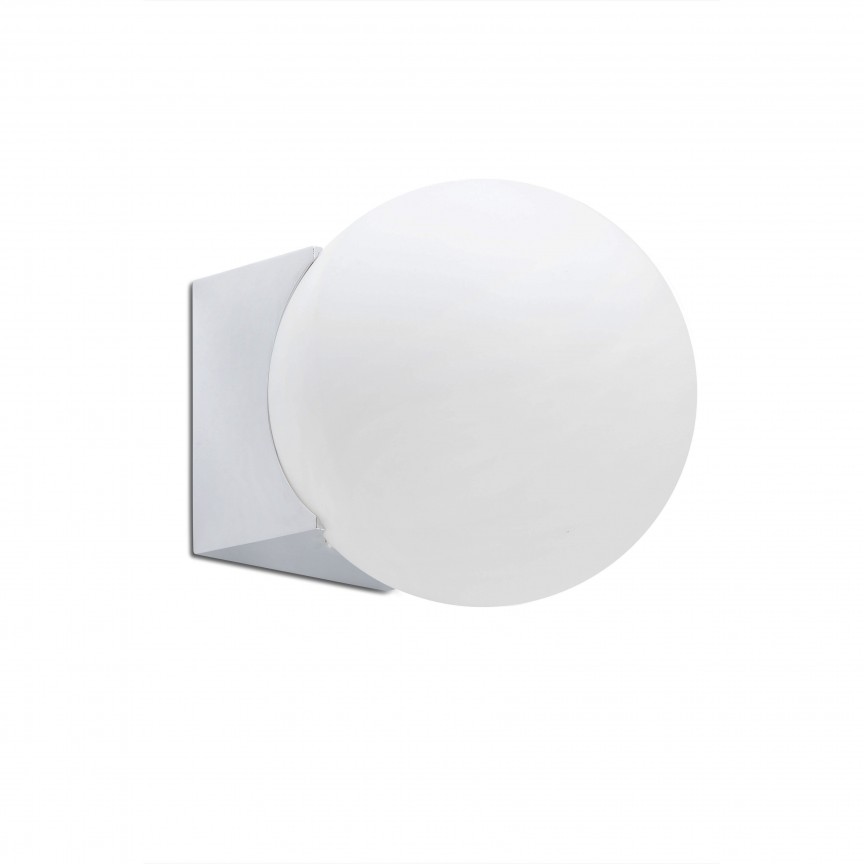 Aplica de perete baie cu protectie IP44 LAGO Chrome 63503, Aplice pentru baie, LED⭐ modele moderne lustre tablou, iluminat oglinda baie.❤️Promotii lampi baie❗ ➽www.evalight.ro. Alege corpuri de iluminat baie cu spot-uri aplicate (perete/tavan/mobilier baie), rezistente la apa (umiditate), ieftine si de lux, calitate deosebita la cel mai bun pret.
 a