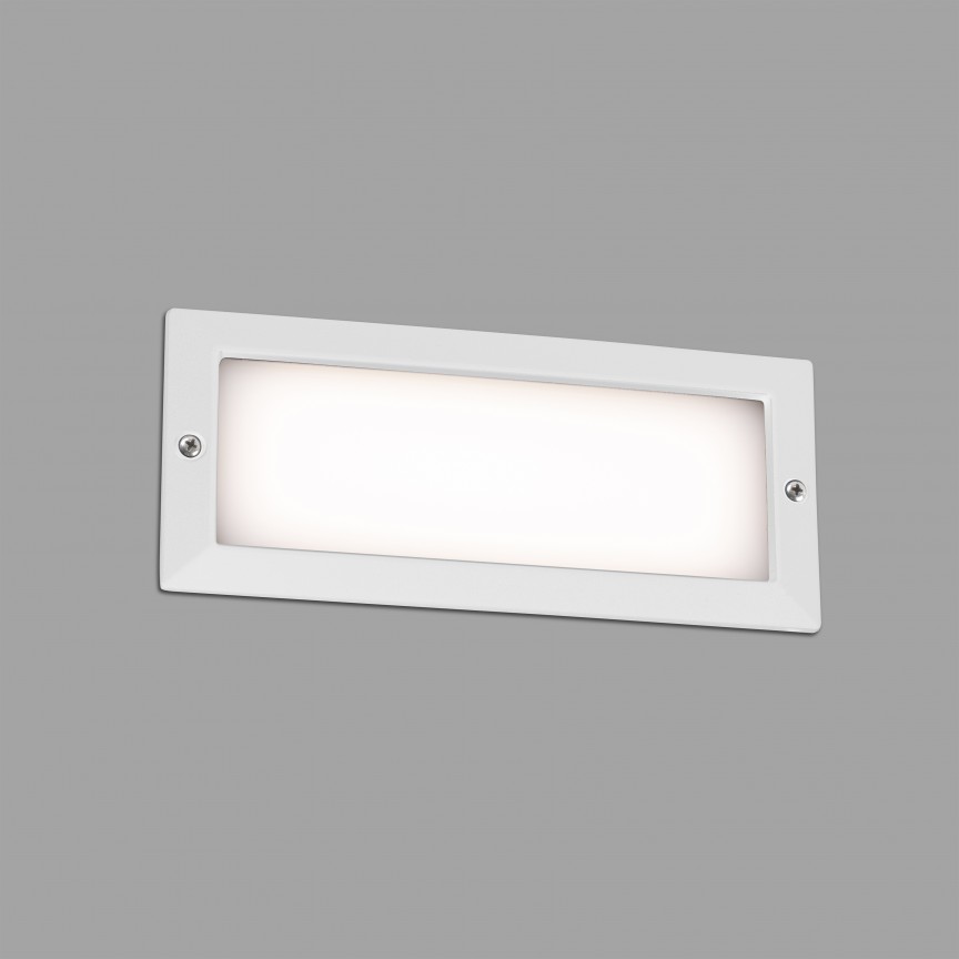 Spot LED incastrabil de exterior IP54 iluminat ambiental STRIPE alb, Corpuri de iluminat exterior⭐ modele rustice, clasice, moderne pentru gradina, terasa, curte si alei.✅Design decorativ unic!❤️Promotii lampi❗ ➽www.evalight.ro. a