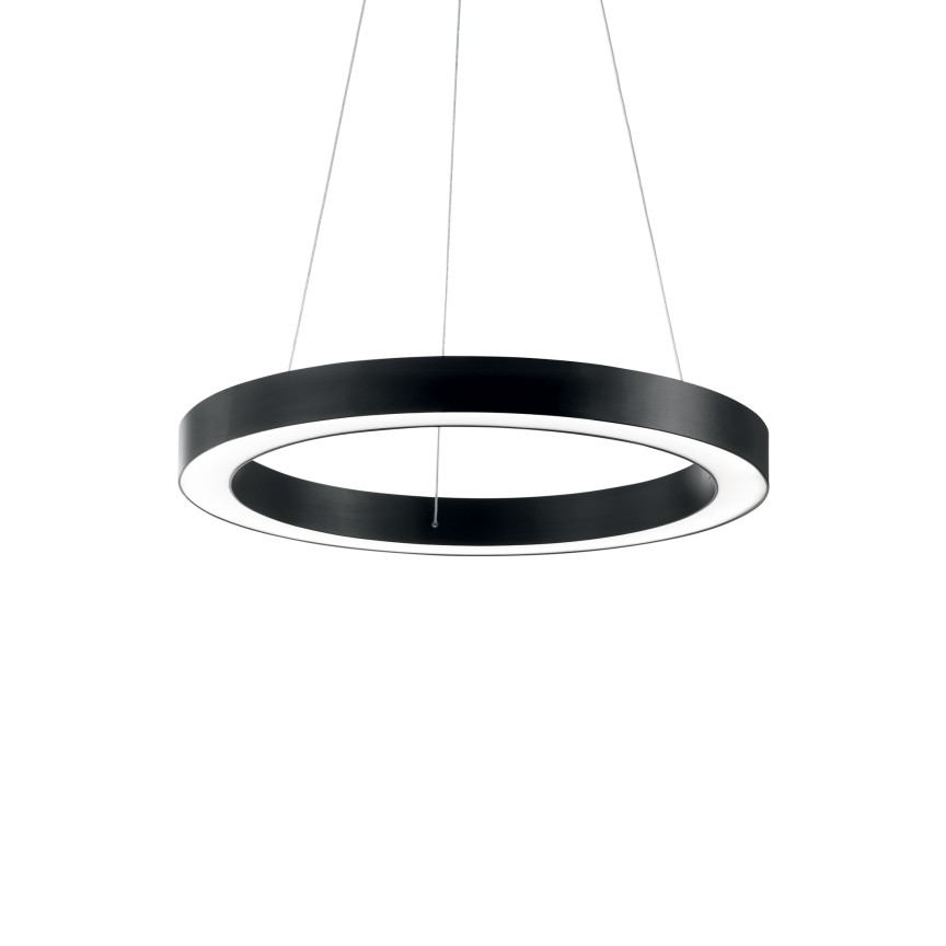 Lustra LED design modern ORACLE D50 ROUND NERO 222097 IDL, Candelabre si Lustre moderne elegante⭐ modele clasice de lux pentru living, bucatarie si dormitor.✅ DeSiGn actual Top 2020!❤️Promotii lampi❗ ➽ www.evalight.ro. Oferte corpuri de iluminat suspendate pt camere de interior (înalte), suspensii (lungi) de tip lustre si candelabre, pendule decorative stil modern, clasic, rustic, baroc, scandinav, retro sau vintage, aplicate pe perete sau de tavan, cu cristale, abajur din material textil, lemn, metal, sticla, bec Edison sau LED, ieftine de calitate deosebita la cel mai bun pret. a