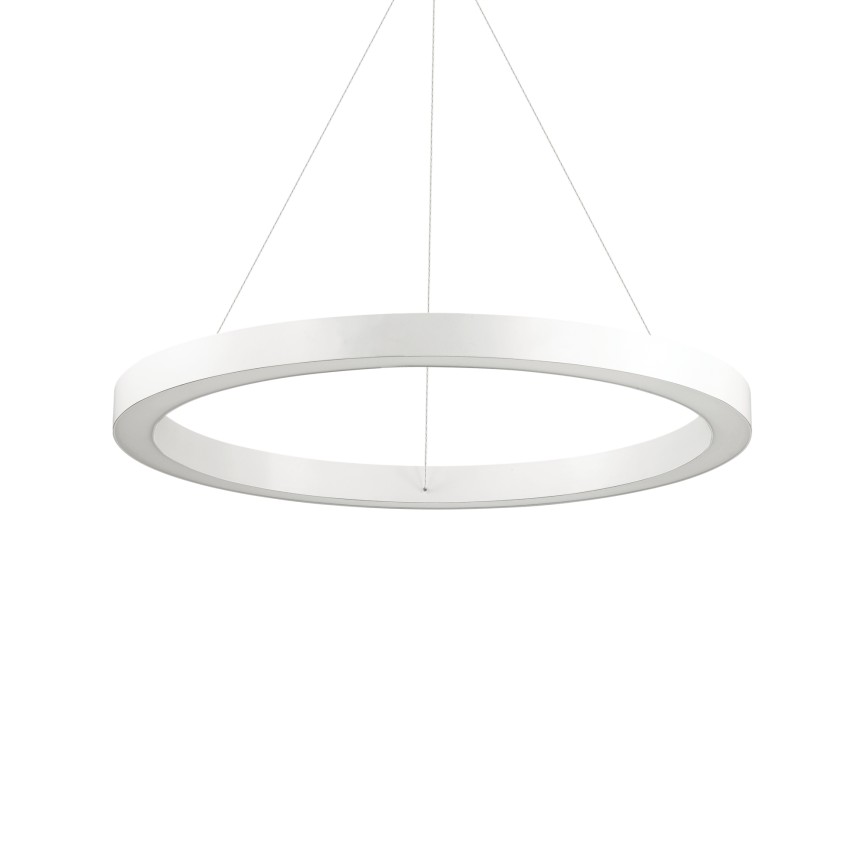 Lustra LED design modern ORACLE D70 ROUND BIANCO 211381 IDL, Candelabre si Lustre moderne elegante⭐ modele clasice de lux pentru living, bucatarie si dormitor.✅ DeSiGn actual Top 2020!❤️Promotii lampi❗ ➽ www.evalight.ro. Oferte corpuri de iluminat suspendate pt camere de interior (înalte), suspensii (lungi) de tip lustre si candelabre, pendule decorative stil modern, clasic, rustic, baroc, scandinav, retro sau vintage, aplicate pe perete sau de tavan, cu cristale, abajur din material textil, lemn, metal, sticla, bec Edison sau LED, ieftine de calitate deosebita la cel mai bun pret. a