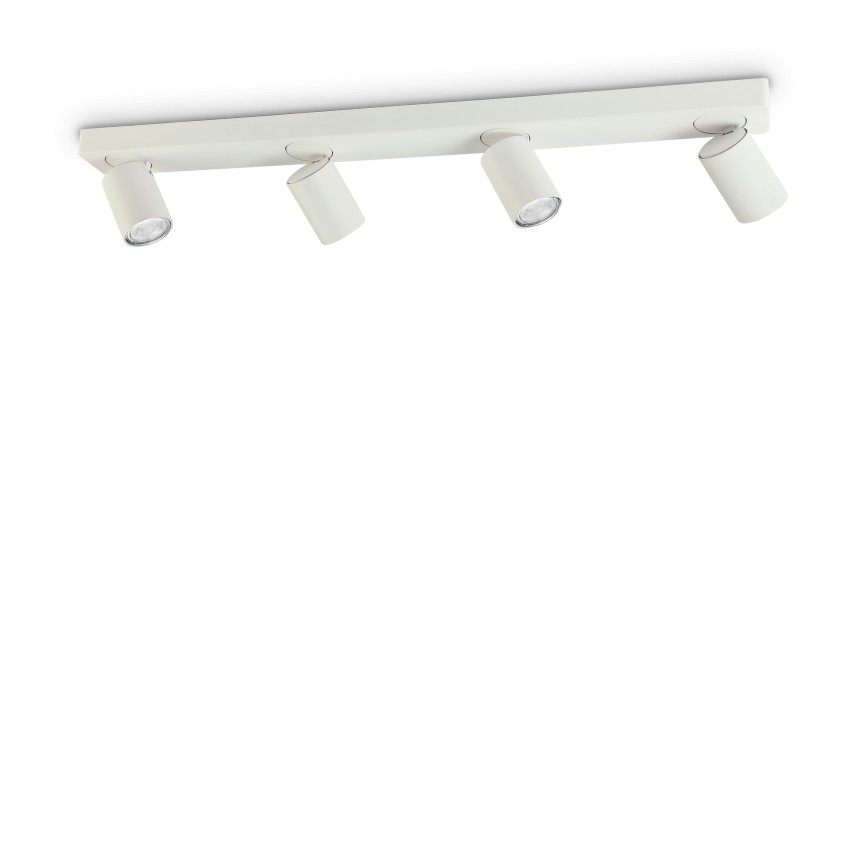 Plafoniera cu 4 spoturi directionabile RUDY PL4 BIANCO 229089 IDL, Candelabre si Lustre moderne elegante⭐ modele clasice de lux pentru living, bucatarie si dormitor.✅ DeSiGn actual Top 2020!❤️Promotii lampi❗ ➽ www.evalight.ro. Oferte corpuri de iluminat suspendate pt camere de interior (înalte), suspensii (lungi) de tip lustre si candelabre, pendule decorative stil modern, clasic, rustic, baroc, scandinav, retro sau vintage, aplicate pe perete sau de tavan, cu cristale, abajur din material textil, lemn, metal, sticla, bec Edison sau LED, ieftine de calitate deosebita la cel mai bun pret. a