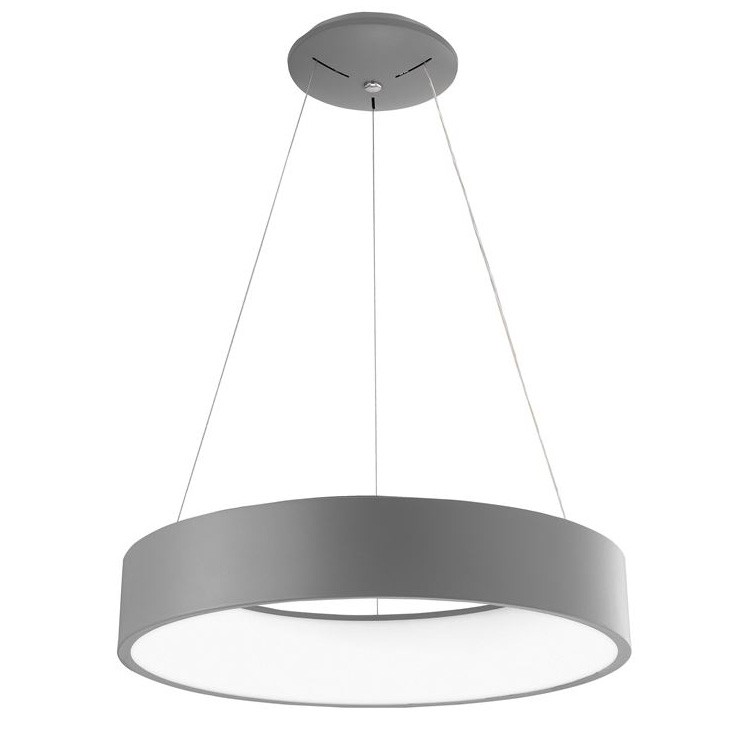 Lustra moderna suspendata LED 4000K Ø60cm RANDO gri NVL-6167204, Candelabre si Lustre moderne elegante⭐ modele clasice de lux pentru living, bucatarie si dormitor.✅ DeSiGn actual Top 2020!❤️Promotii lampi❗ ➽ www.evalight.ro. Oferte corpuri de iluminat suspendate pt camere de interior (înalte), suspensii (lungi) de tip lustre si candelabre, pendule decorative stil modern, clasic, rustic, baroc, scandinav, retro sau vintage, aplicate pe perete sau de tavan, cu cristale, abajur din material textil, lemn, metal, sticla, bec Edison sau LED, ieftine de calitate deosebita la cel mai bun pret. a