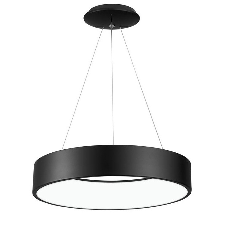 Lustra moderna suspendata LED 3000K Ø60cm RANDO negru NVL-6167220, Candelabre si Lustre moderne elegante⭐ modele clasice de lux pentru living, bucatarie si dormitor.✅ DeSiGn actual Top 2020!❤️Promotii lampi❗ ➽ www.evalight.ro. Oferte corpuri de iluminat suspendate pt camere de interior (înalte), suspensii (lungi) de tip lustre si candelabre, pendule decorative stil modern, clasic, rustic, baroc, scandinav, retro sau vintage, aplicate pe perete sau de tavan, cu cristale, abajur din material textil, lemn, metal, sticla, bec Edison sau LED, ieftine de calitate deosebita la cel mai bun pret. a