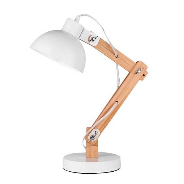 Lampa de birou cu brat articulat Lila alb NVL-671601, Veioze moderne de masa⭐ modele elegante inalte potrivite pentru noptiere dormitor si living.✅DeSiGn decorativ de lux unic!❤️Promotii lampi❗ ➽www.evalight.ro. Alege corpuri de iluminat interior tip lampi mari mari cu picior inalt pt citit cu reader LED, de podea, aspect vintage deosebit cu cristal, abajur din material textil, sticla, lemn, metalic, ceramica cu flori, ieftine de calitate la cel mai bun pret. a