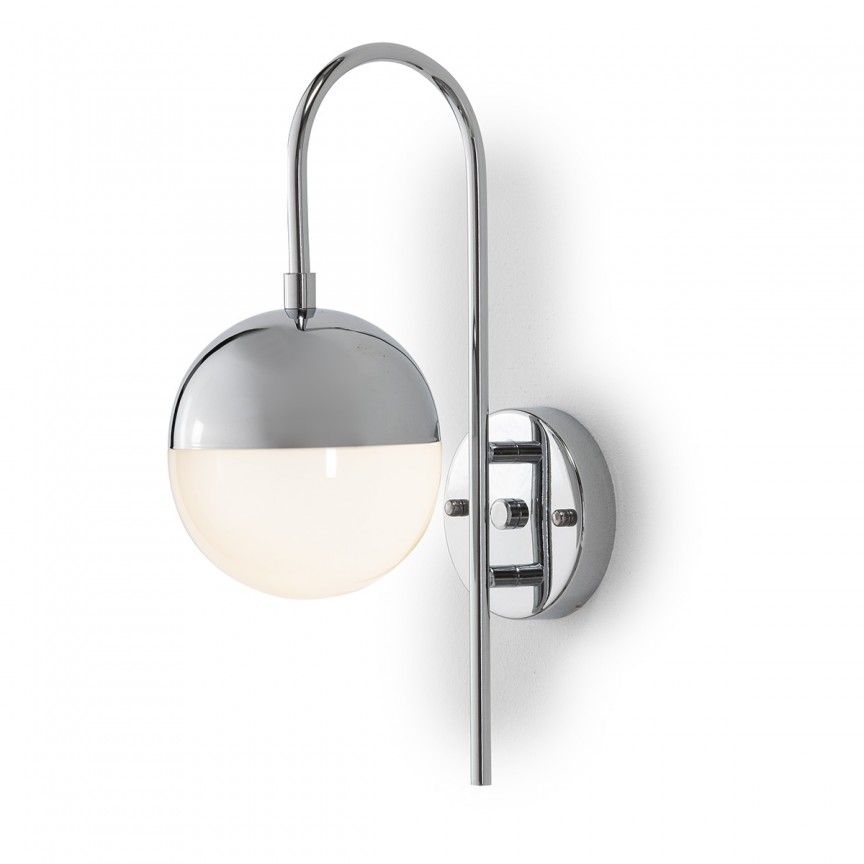 Aplica de perete design modern Ball argintiu 62709/00 TN, Corpuri de iluminat interior, moderne⭐ modele lustre interior pentru living, dormitor, bucatarie, baie.✅DeSiGn decorativ de lux!❤️Promotii lampi❗ ➽www.evalight.ro. Alege Corpuri de iluminat interior elegante in stil modern, suspendate sau aplicate de tavan si perete, ieftine de calitate deosebita la cel mai bun pret.
 a