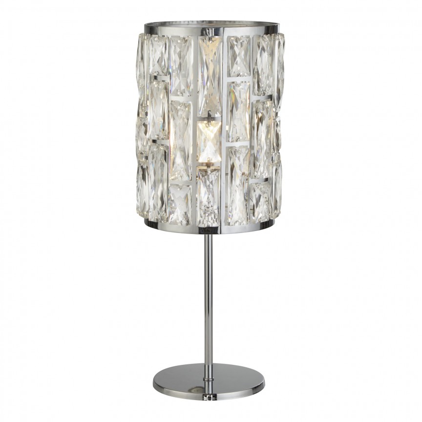 Veioza eleganta design modern Bijou EU6584CC SRT, Candelabre si Lustre moderne elegante⭐ modele clasice de lux pentru living, bucatarie si dormitor.✅ DeSiGn actual Top 2020!❤️Promotii lampi❗ ➽ www.evalight.ro. Oferte corpuri de iluminat suspendate pt camere de interior (înalte), suspensii (lungi) de tip lustre si candelabre, pendule decorative stil modern, clasic, rustic, baroc, scandinav, retro sau vintage, aplicate pe perete sau de tavan, cu cristale, abajur din material textil, lemn, metal, sticla, bec Edison sau LED, ieftine de calitate deosebita la cel mai bun pret. a